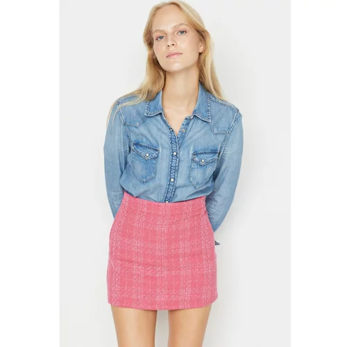 Trendyol Pink Mini Skirt