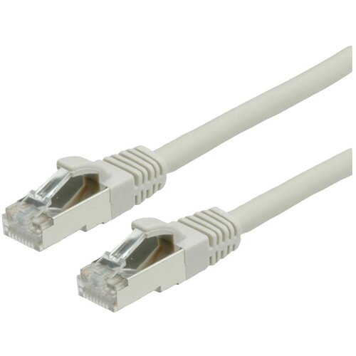 Value 21.99.0710 RJ45 omrežni kabel\, Patch kabel CAT 6 S/FTP 10.00 m siva 1 kos, (20420827) Cene