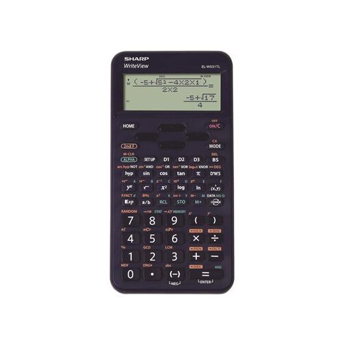 Sharp kalkulator tehnički 420 funkcije EL-W531TLB-BL Slike