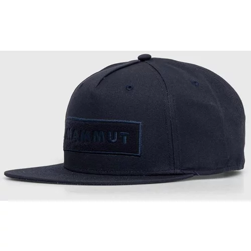 Mammut Bombažna bejzbolska kapa mornarsko modra barva