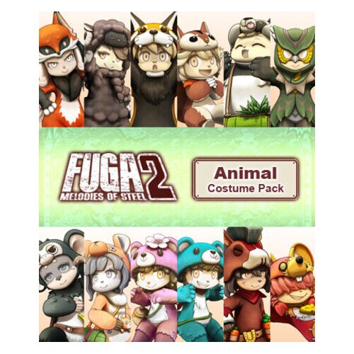 Steam fuga: melodies of steel 2 - animal costume pack (dlc) key (pc) global Cene