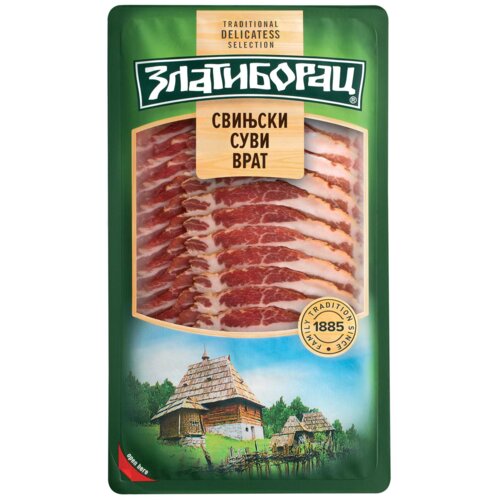 Zlatiborac Svinjski suvi vrat slajs 100g Cene