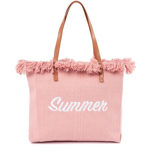 Shelvt Pink beach bag Cene