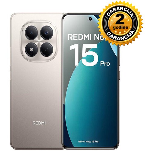 Xiaomi Redmi Note 15 Pro 4G 8GB/256GB Titanium Cijene