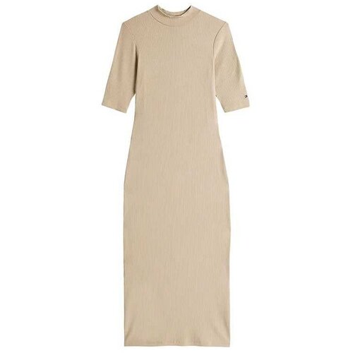 Tommy Hilfiger ženska rebrasta midi haljina THWW0WW44430-RBT Cene