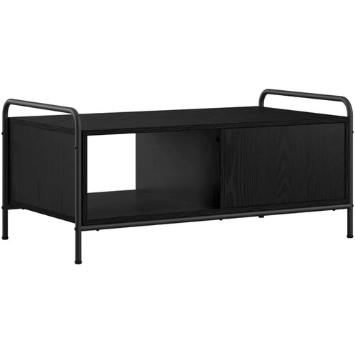  Stolić za kavu Crni hrast 90 x 49 x 41 cm Konstruirano drvo - Crni hrast Slike