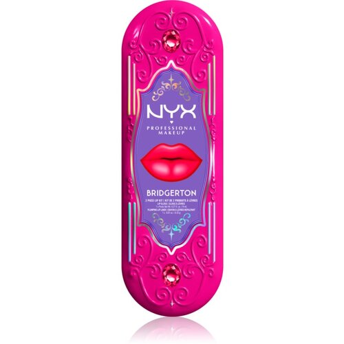 NYX Professional Makeup Bridgerton Royal Treasures set za ustnice odtenek 03 2 kos Cene