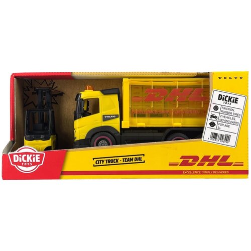 Simba Toys DHL Volvo tovornjak z viličarjem - Dickie Toys Slike