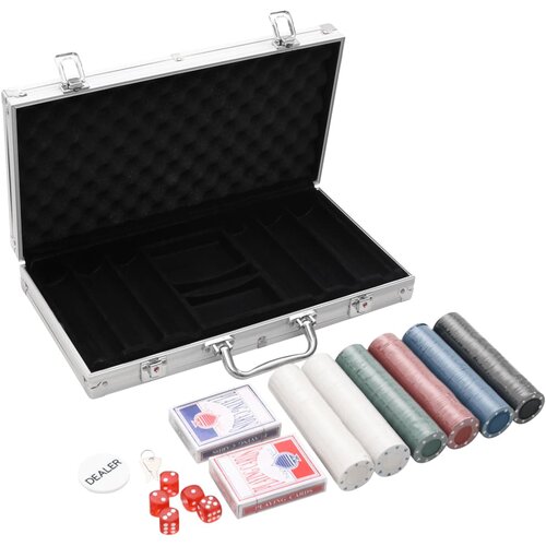 vidaXL Set žetona za poker 300 kom 4 g Cijene