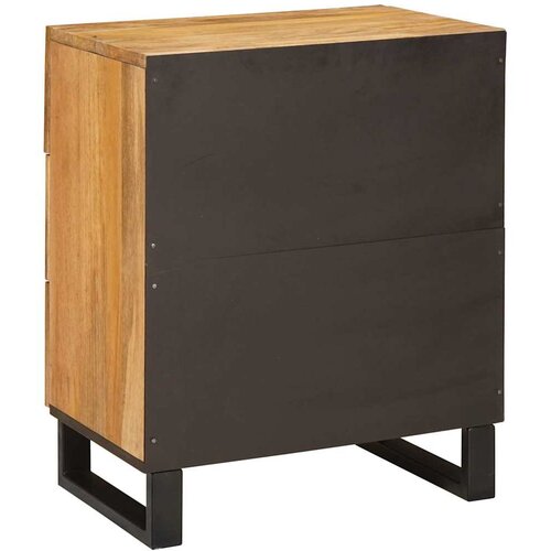  Noćni ormar Prirodna 50 x 33 x 62 cm Čvrsto drvo manga Slike