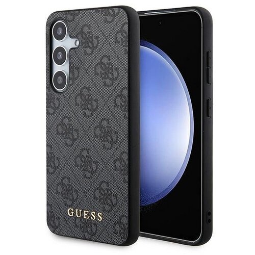 Guess OVITEK 4G METAL GOLD LOGO CASE ZA SAMSUNG GALAXY S24 ČRN, (21833512) Cene