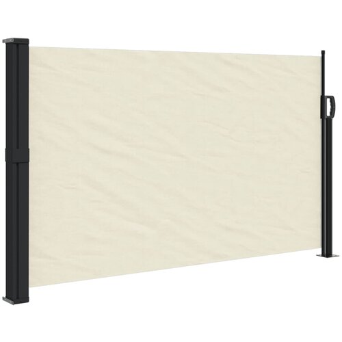 VidaXL Zložljiva stranska tenda krem 120x500 cm, (21071331) Slike