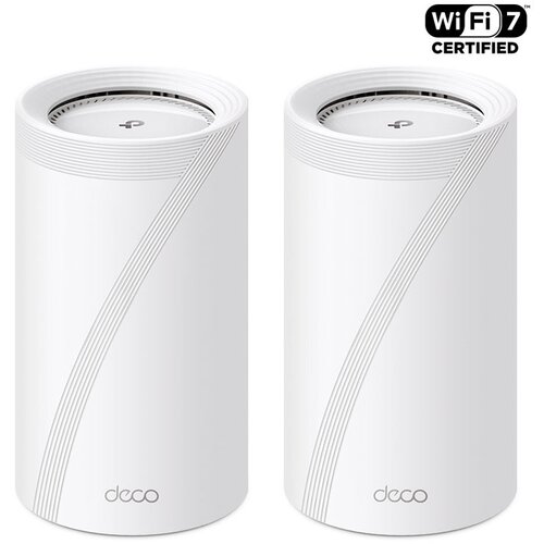Tp-link Brezžični usmerjevalnik - router Deco BE85 BE19000 Tri-Band WiFi7 2-pack Mesh, (5000136794) Cene