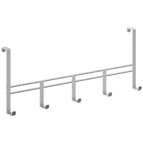 Metaltex Metalna vješalica za vrata srebrne boje 38 cm - Cijene
