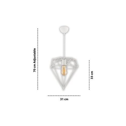 Opviq Luster Diamond White Slike