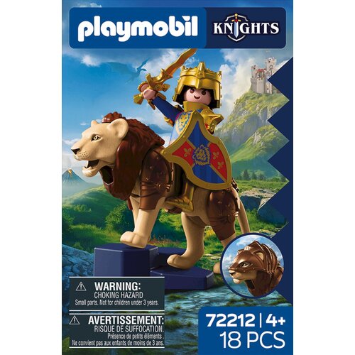 Playmobil 72212 - Lev z zlatim vitezom - 1 k. Slike