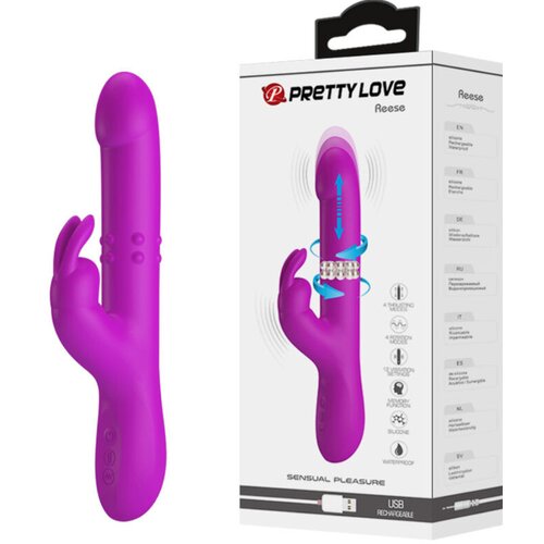 PRETTY LOVE FLIRTATION PRETTY LOVE - REESE ROTATING VIBRATOR PURPLE Cene