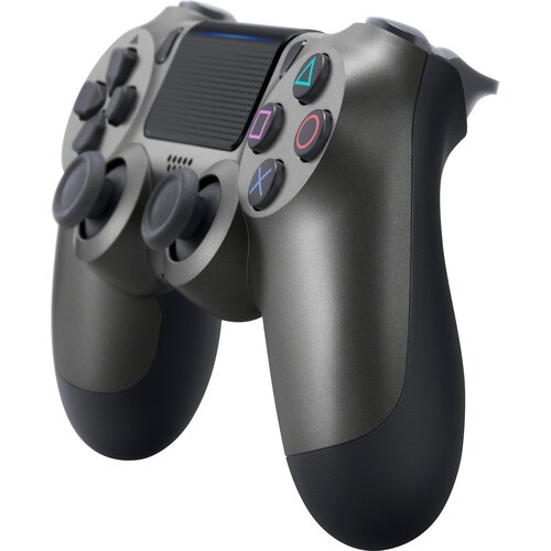  Obnovljen PS4 DualShock 4 brezžični kontroler Steel Black + 2 leti garancije Slike