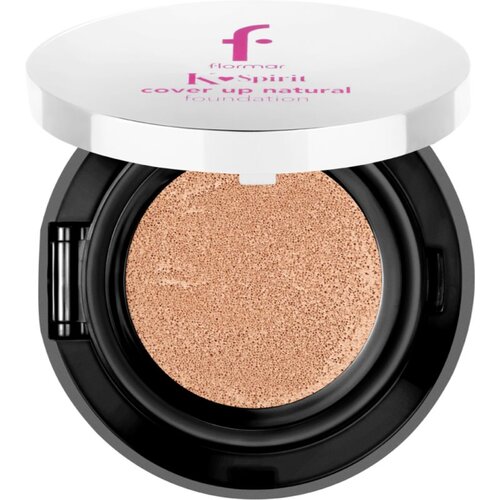 Flormar K-Spirit Cover Up Natural Cushion Foundation dolgoobstojni kompaktni puder odtenek 003 - Lt Sd 80 g Slike