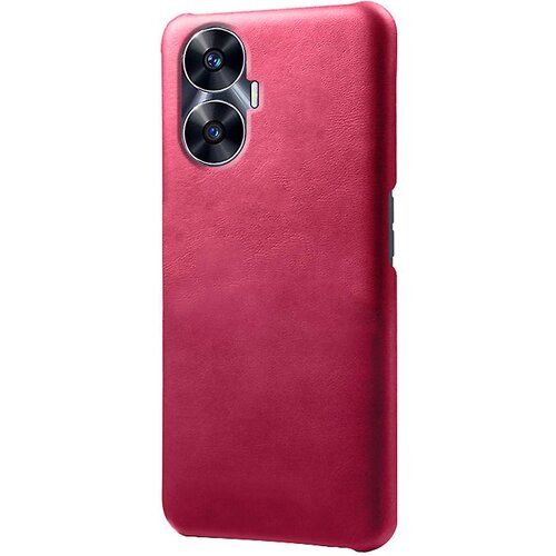 INORCO Za Realme C55 PU usnje + ovitek za telefon s telečjo teksturo, odporen na udarce, ovitek za telefon, (22032959) Slike