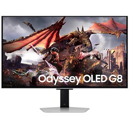 Samsung Odyssey G8 G80SD OLED, 32', OLED, 3840x2160, 240Hz, 2x HDMI, DP, Smart monitor, (21378832) Cene