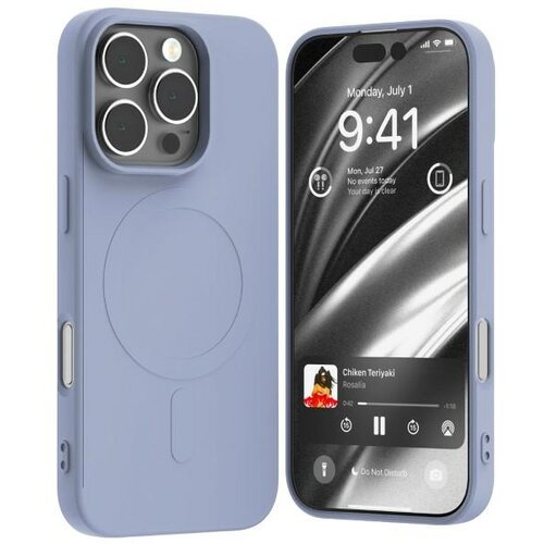 Mercury ZA MAGSAFE POLSILIKONSKI OVITEK LAVANDA ZA IPHONE 16 PRO 6.3, (21970621) Cene