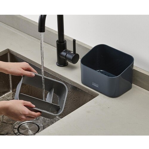 Shumee SinkStore Tiered Grey Sink Tidy Slike