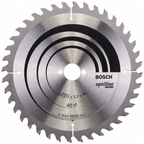 Bosch list kružne testere optiline wood 250 x 30 x 3,2 mm, 40 - 2608640670 Cene
