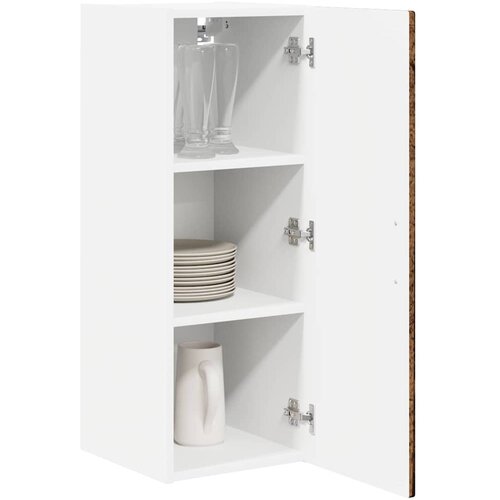  Ormar za Zid 2 pcs Staro drvo 30 x 31 x 80 cm Konstruirano drvo Slike