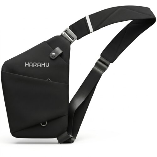  Mu&amp;scaron;ka Crossbody Torba HARAHU Vector - Crna KP40321 Slike