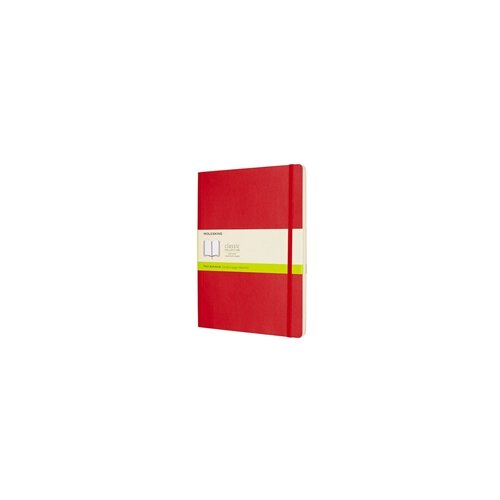 Moleskine Bilježnica XL s mekanim koricama, crvena – bez crta Cijene