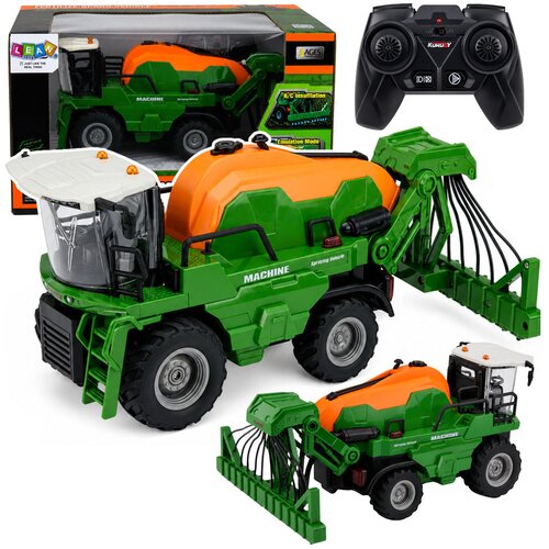  Agricultural Harvester with Sprayer Spraying Function Lights Sounds 1:24 Cene
