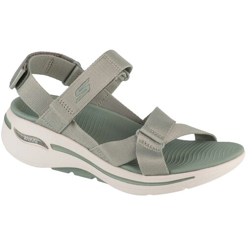 Skechers Športni sandali Go Walk Arch Fit Sandal - Attract Siva Cene