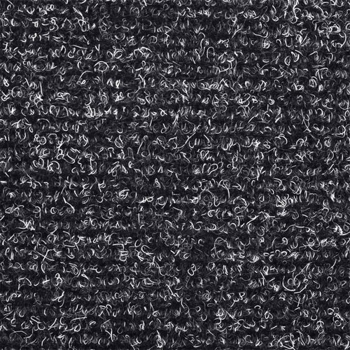  Prostirke za stepenice, samoljepljive, 10 kom., 65x21x4 cm, tamno sive, poluokrugle, velike Slike