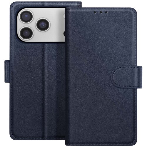 AVIZAR Denarnica za iPhone 17 Pro Max Chesterfield s funkcijo stojala, Modra noč, (5000189019) Cene
