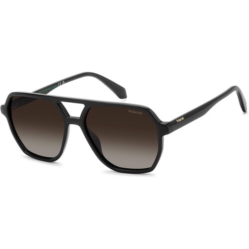 Polaroid PLD4218/S 807/LA Polarized ONE SIZE (56) Črna/Rjava Slike
