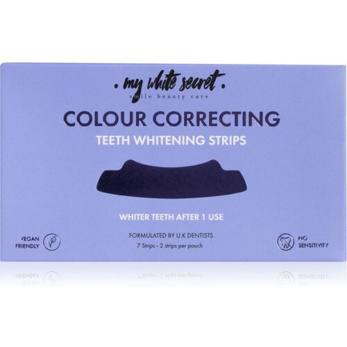 My White Secret Colour Correcting belilni trakovi 7 kos Cene