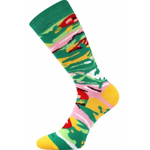 Lonka PIZZA ITALIAN Muške čarape, zelena, veličina