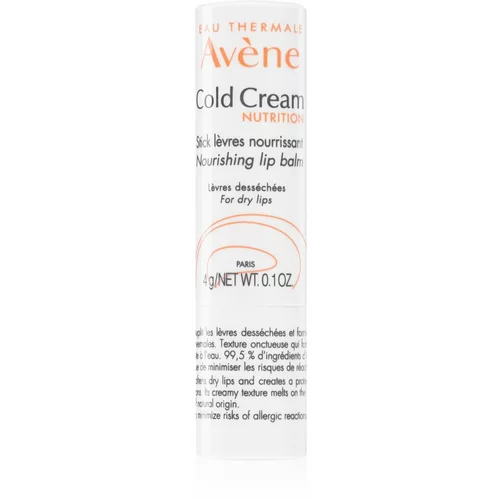 Avène Cold Cream balzam za ustnice z hranilnim učinkom 4 g