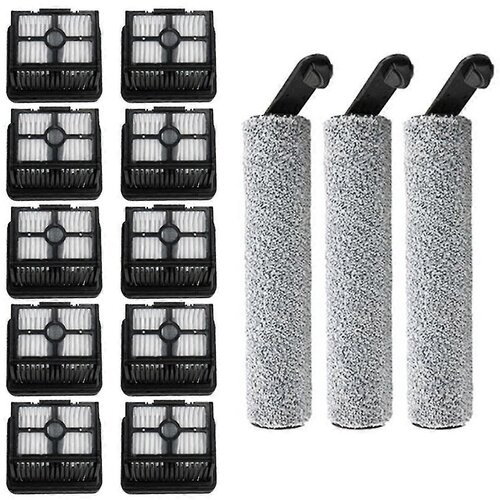 INORCO Zdruljiv Dreame H12 Pro/h12 Plus/h12 Core Soft Roller Brush Nadomestni deli Wet Dry Vakuumski sesalnik Valj Hepa Filter Dodatki, (22017185) Cene