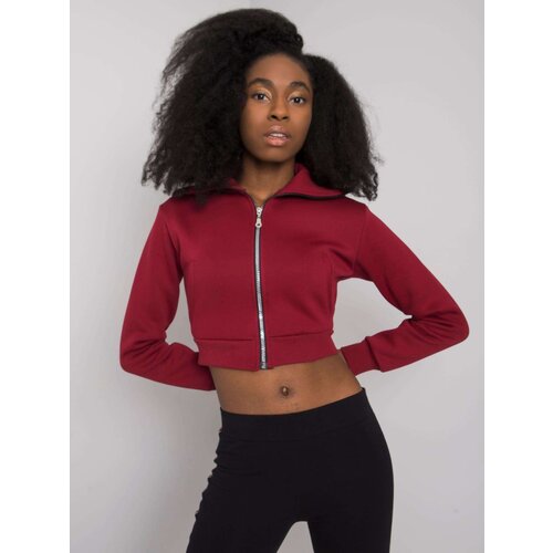 RUE PARIS Sweatshirt-RV-BL-7305.79-burgundy Cene
