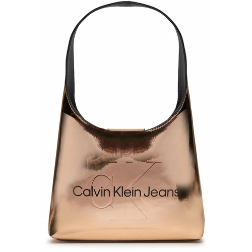 Calvin Klein Jeans Ročna torba Sculpted Arc Shoulderbag22 Monof K60K611861 Frosted Almond TCY