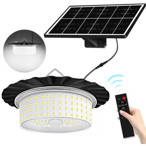 Home &amp;amp; Marker Solarna viseča svetilka s senzorjem gibanja, 5 stopenj svetlosti, notranja in zunanja uporaba, odporna na vremenske vplive | ORBILUM, (5000489495) Slike