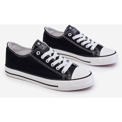 EVENTO Women's Classic Sneakers Black and White Ecoma Cijene
