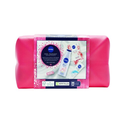 Nivea Poklon set ženski FEEL RADIANT 6/1 Cijene