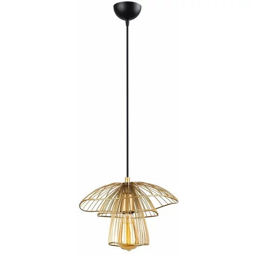 Squid Lighting viseća svjetiljka zlatne boje Root, visina 117 cm