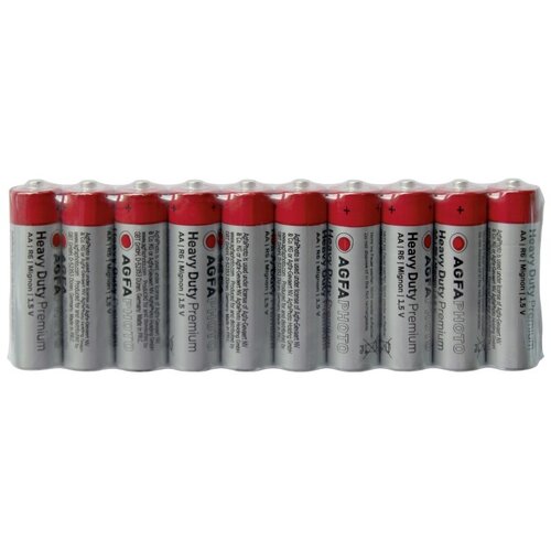 Agfa Baterije Agfa Heavy Duty AA (10 kosov, 1,5 V) Slike