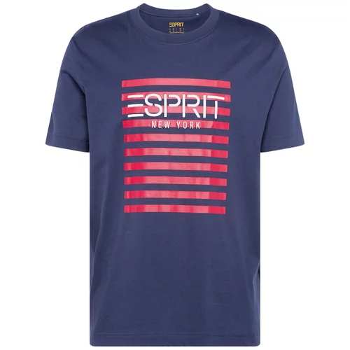 Esprit Majica mornarsko plava / crvena / bijela