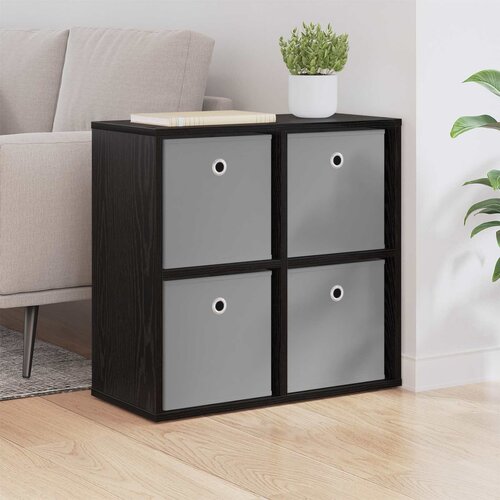  Kreveta s ladicama Crni hrast 59,5 x 27 x 57 cm Cene