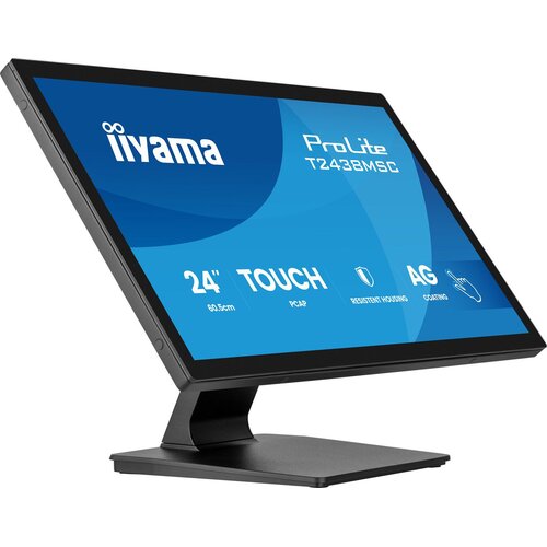 Iiyama ProLite T2438MSC-B2 computer monitor 60.5 cm (23.8) 1920 x 1080 pixels Full HD LED Touchscreen Black Cijene